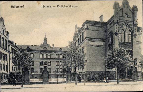 PC Berlin Treptow Adlershof, school, Radickestrasse