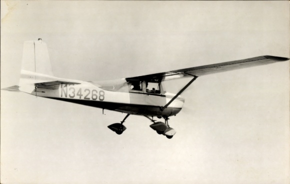 Postcard sports aircraft P 8 Cessna 150, version 1963, N34268