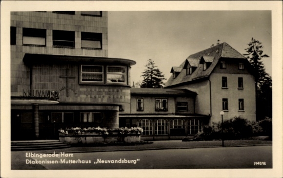 Postcard Elbingerode Oberharz am Brocken, Deaconess Motherhouse Neuvandsburg