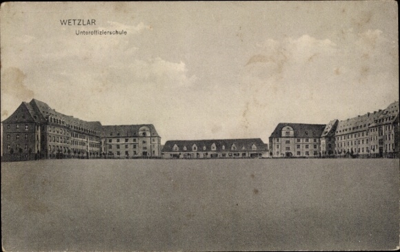 Postcard Wetzlar an der Lahn, Non-Commissioned Officers School