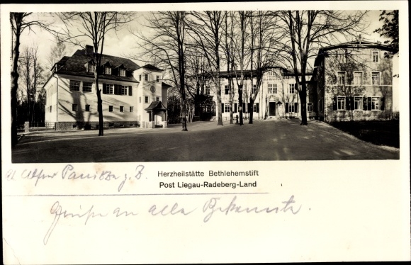 PC Liegau Augustusbad Radeberg in Saxony, heart sanatorium Bethlehemstift
