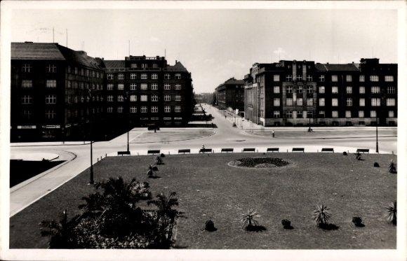 KP Mor. Ostrava Moravian Ostrau Region Moravian Silesia, Adolf Hitler Square