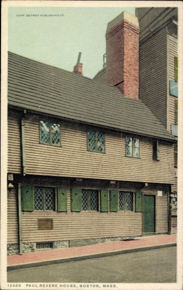 Ak Boston Massachusetts USA, Paul Revere House