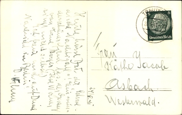 Postcard Actor Johannes Riemann, Portrait, Ross Verlag