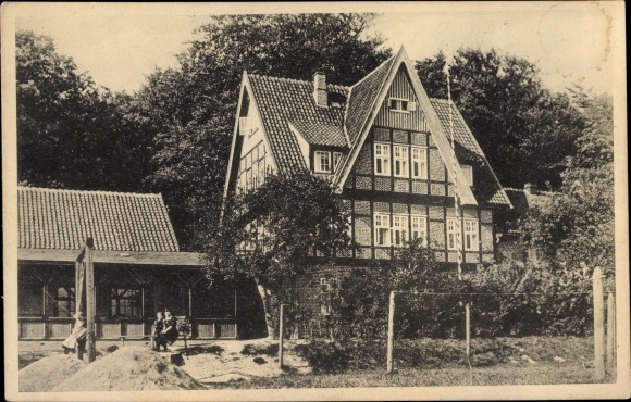 Postcard Oyle Marklohe in Lower Saxony, pension and forestry Oyler Berg