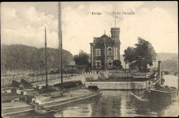 Postcard Liège Lüttich Wallonien, The Little Paradise