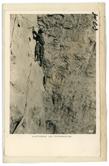 9 glass negatives mountaineering and climbing, Totenkirchl, Mädelegabel, Dreitorspitze