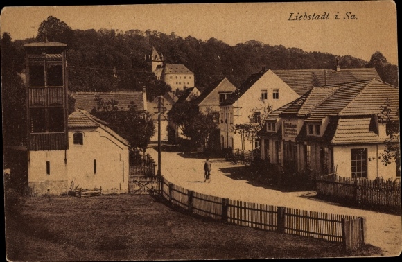 PC Liebstadt Erzgebirge Sachsen, street section