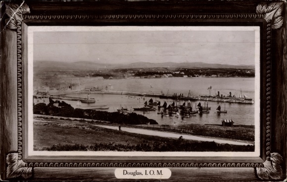 Passepartout Postcard Douglas Isle of Man North West England, General View