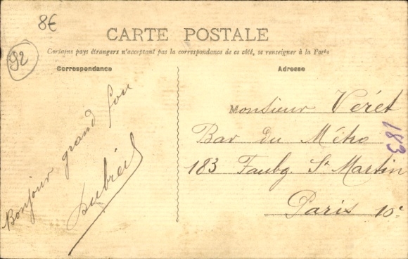 Postcard Grand-Montrouge Hauts de Seine, Le Fort de Montrouge