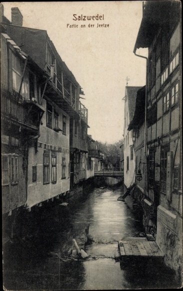 PC Salzwedel in the Altmark, lot at the Jeetze