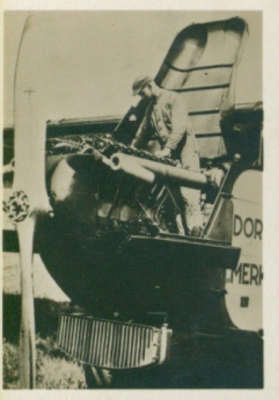 Collective picture heroes of the air, series G Picture 193, The unknown fitter