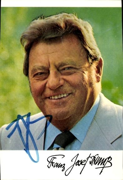PC Franz Josef Strauß, CSU, portrait