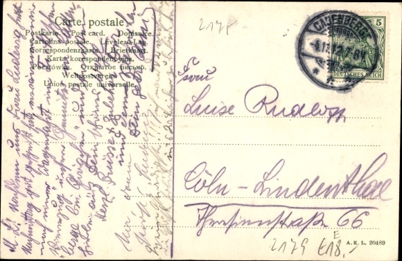 PC Cadenberge Lower Saxony, Hotel zum weissen Ross, H. Jarck