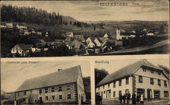 PC Dillendorf im Hunsrück, Gasthaus zur Sonne, shop, total view