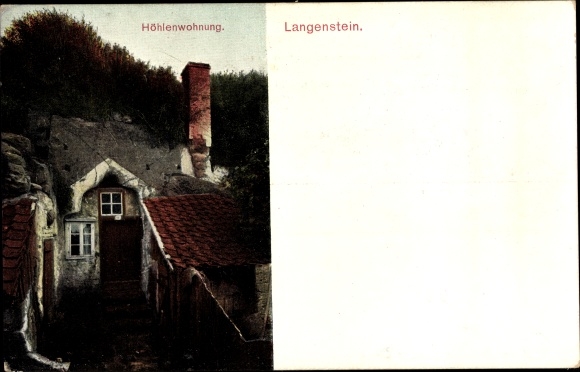 PC Langenstein Halberstadt im Harz, cave dwelling