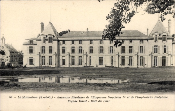 Ak Rueil Malmaison Hauts de Seine, Schloss, ehemalige Residenz von Napoleon I