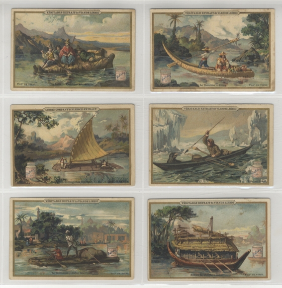 Liebig Pictures Series A 255 Ships II 1893