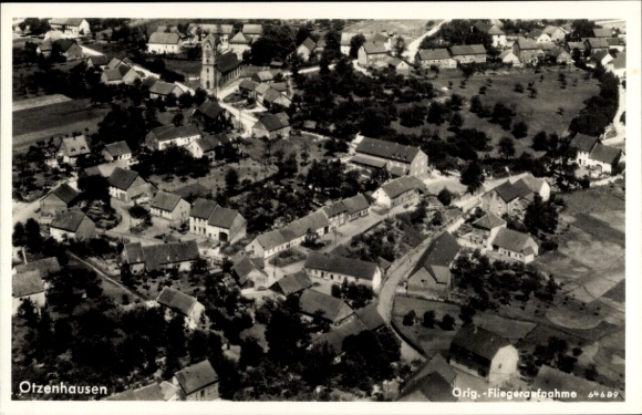 Ansichtkaart Otzenhausen Nonnweiler an der Saar, luchtfoto