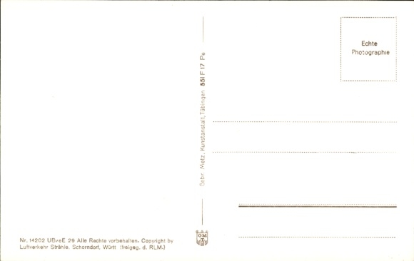 Postcard St. Johann Swabian Alb Württemberg, aerial photograph