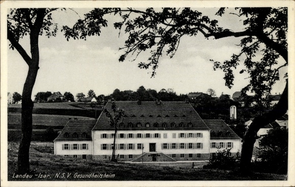 Ak Landau an der Isar Niederbayern, NSV Gesundheitsheim