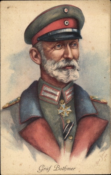 Artist PC Schneider, Rud., Graf Bothmer, portrait, Jasmatzi cigarettes, advertisement