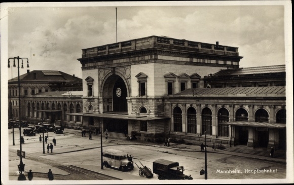 PC Mannheim in Baden, main station