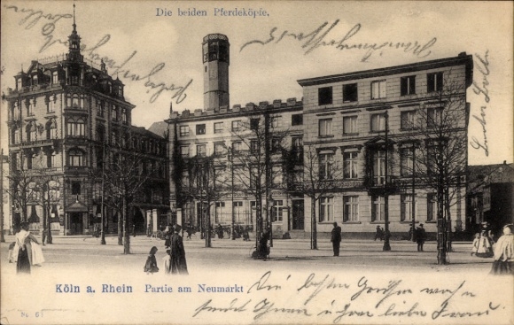 KP Kolonia nad Renem, Dwie Końskie Głowy, Kolonia nad Renem, Część na Neumarkt