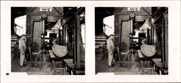 Stereo room image photo &quot;The NS model companies&quot;, III 61, No. 371, Gustav Hobraeck Fournierwerk Neuwied