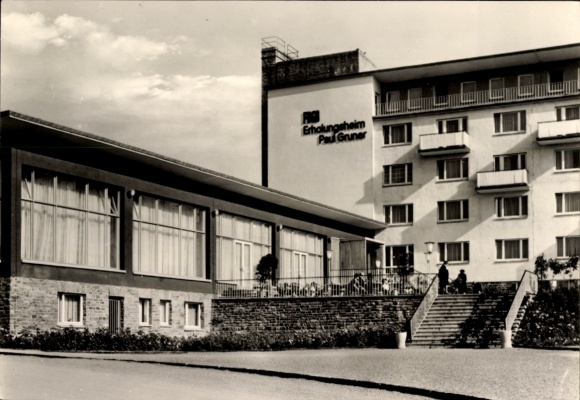 Ak Kämmerswalde Cämmerswalde Neuhausen im Erzgebirge, Erholungsheim Paul Gruner, Gebäudeansicht, 