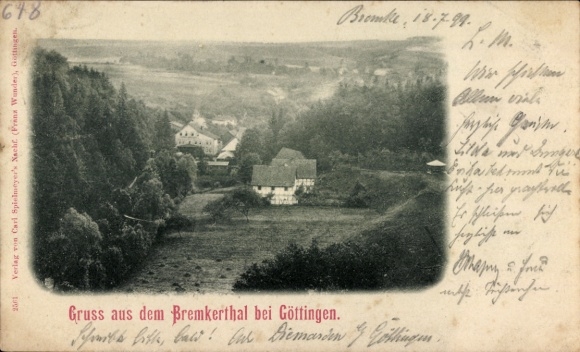 Dzielnica KP Bremke Gleichen w Getyndze, widok ogólny, Bremkerthal