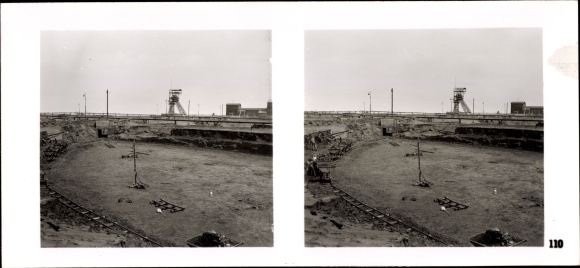Stereo Raumbild Foto Die NS-Musterbetriebe 1937-38 Nr. 110 Rudolf von der Linde Kohlengroßhandlung