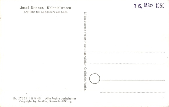 Postcard Erpfting near Landsberg am Lech Upper Bavaria, aerial photograph