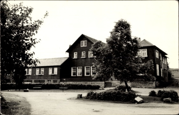 PC Wittgendorf in Thuringia, inn for recreation, exterior view