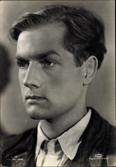 Postcard Actor Martin Urtel