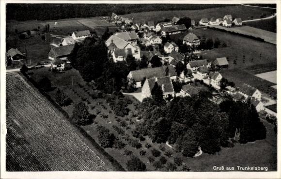 Ak Trunkelsberg Unterallgäu, Fliegeraufnahme