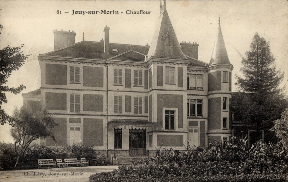 Ak Jouy sur Morin Seine et Marne, Chauffour