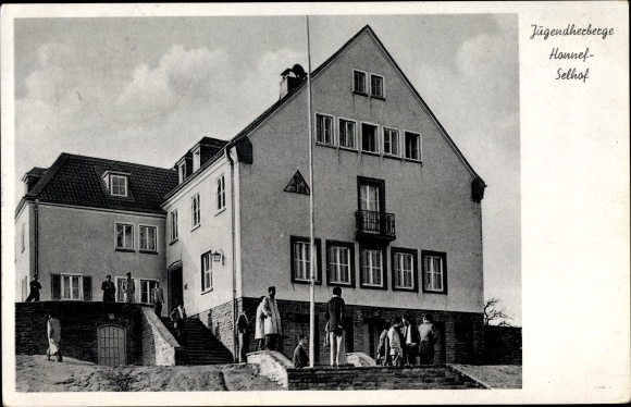 Postcard Selhof Bad Honnef am Rhein, youth hostel