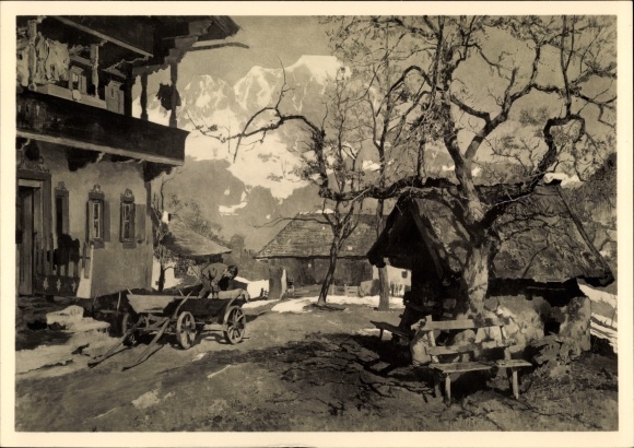 Artist PC Kempf Hartenkampf, G. Th., around Easter, HDK 396