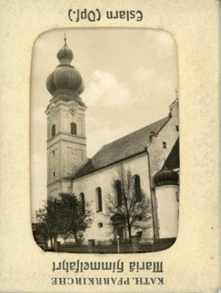 12 alte Fotos Eslarn in der Oberpfalz Bayern, im passenden Heft, diverse Ansichten