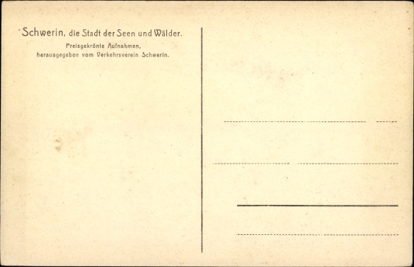 Postcard Godern Pinnow in Mecklenburg, Pinnower See