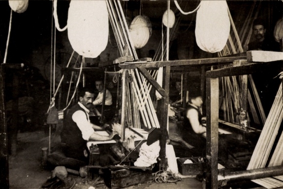 Postcard Bursa Brousse Türkiye, weaving
