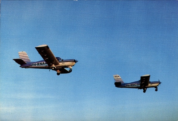 Postcard Military Aircraft, PH-RNA, PH-RNC