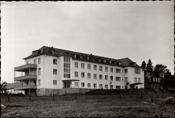 foto Alsfeld in Hessen, districtsziekenhuis, 1956