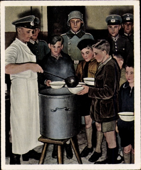 Collector's picture The Post-War Period No. 228, December 1933, Winter Relief Organization of the NSDAP