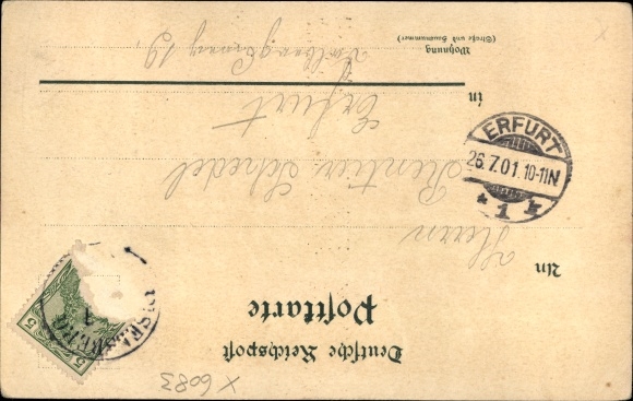 Chromo-Litho Brotterode Trusetal in Thüringen, Inselsberg, Gothaisches Hotel, Torstein