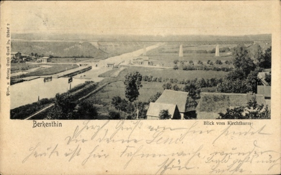 PC Berkenthin in Lauenburg, view from the church tower