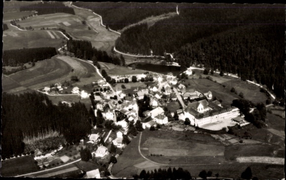 Ak Friedenweiler im Schwarzwald, Fliegeraufnahme