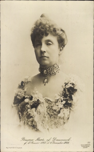 Picture Princess Marie of Denmark, portrait