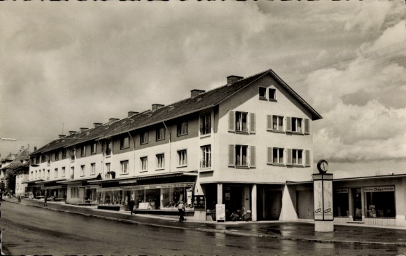 Ak Giengen an der Brenz, Bahnhofstraße, Geschäfte